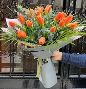 Orange Tulips